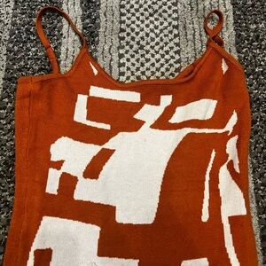 Dress orange forgot the brand but great condition